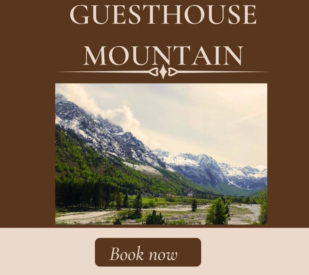 Guesthouse Mountain Валбона Екстериор снимка